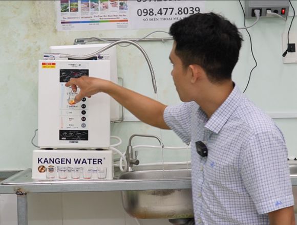 Tại  sai khách hàng ở phường Kỳ Bá - Thái Bình - Đặt mua máy lọc nước ion Kiềm bên cơ sở Huy Nguyễn?